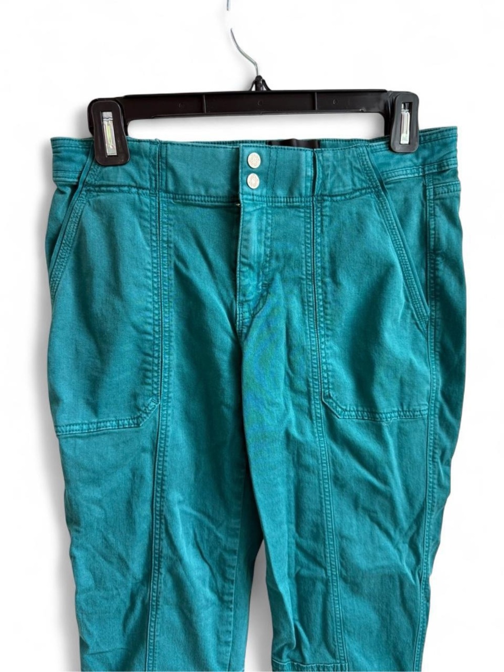 White House Black Market Pret-A-Pedi Mid-Rise Straight Crop Pants
